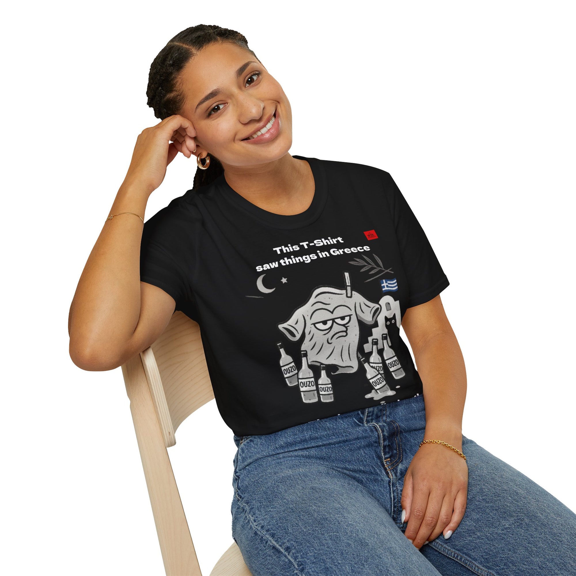 Greek T-shirt - I cant talk About!