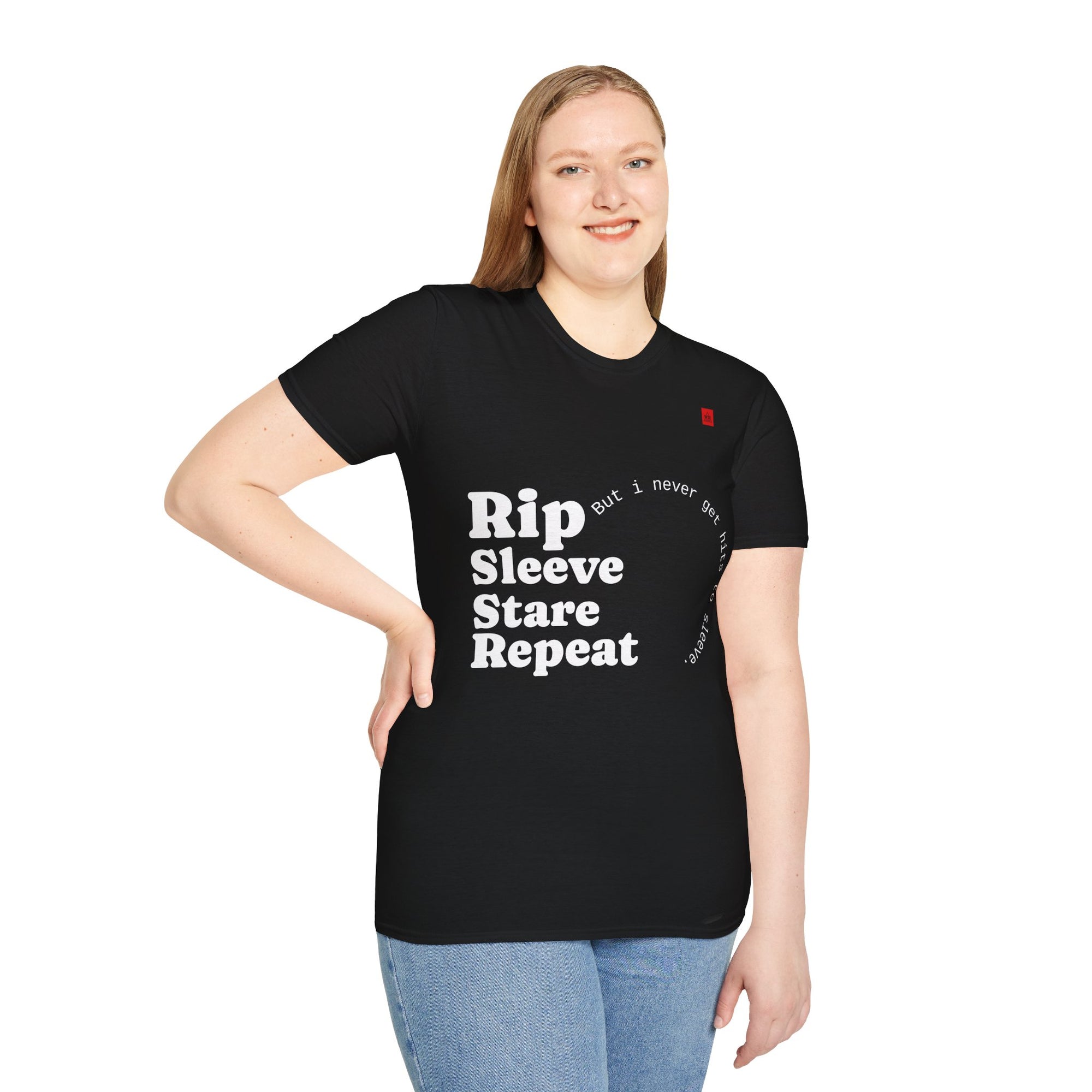 POKENOT! T-shirt - RIP, SLEEVE, STARE, REPEAT
