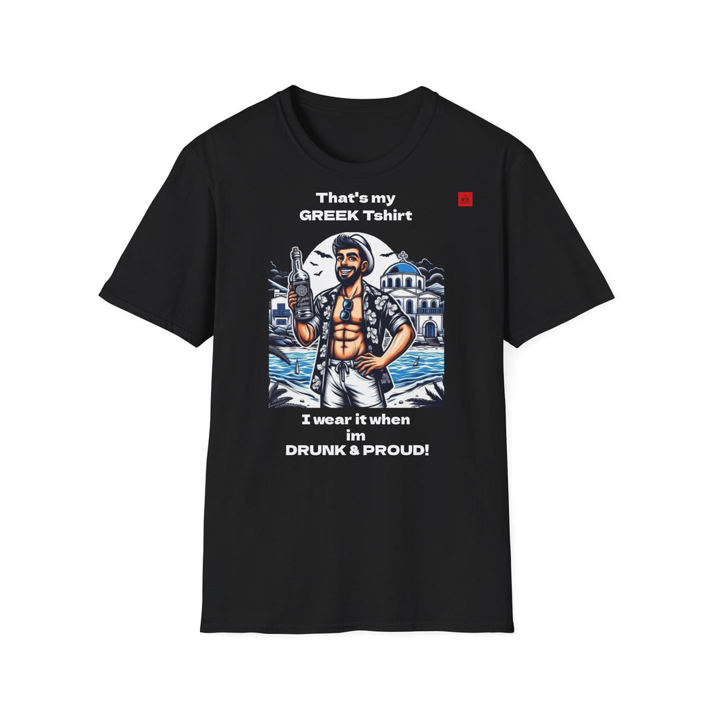 Greek T-shirt - Proud and Drunk