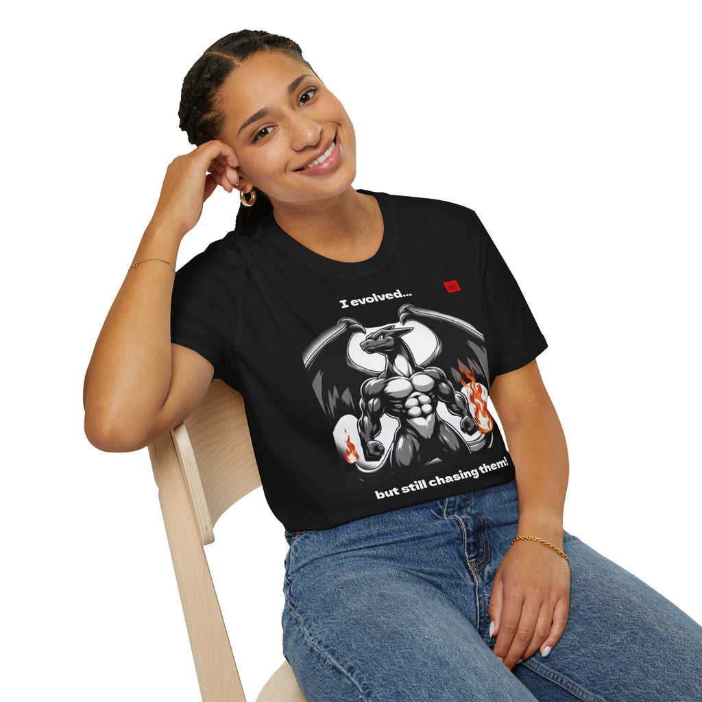 POKENOT! T-shirt - I EVOLVED - but....