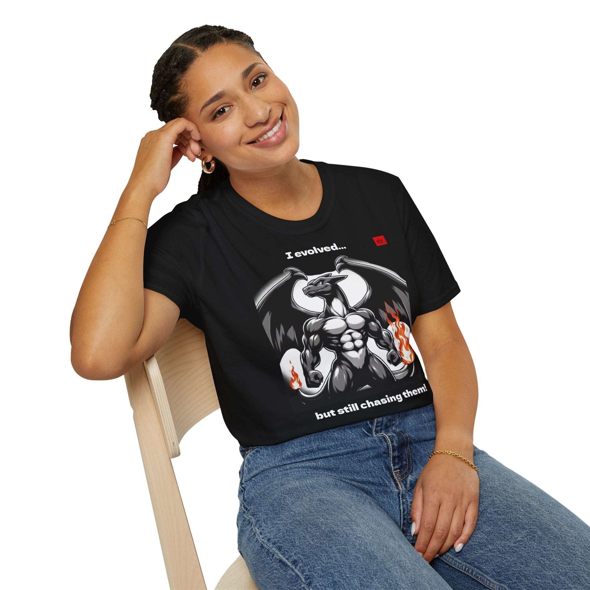 POKENOT! T-shirt - I EVOLVED - but....