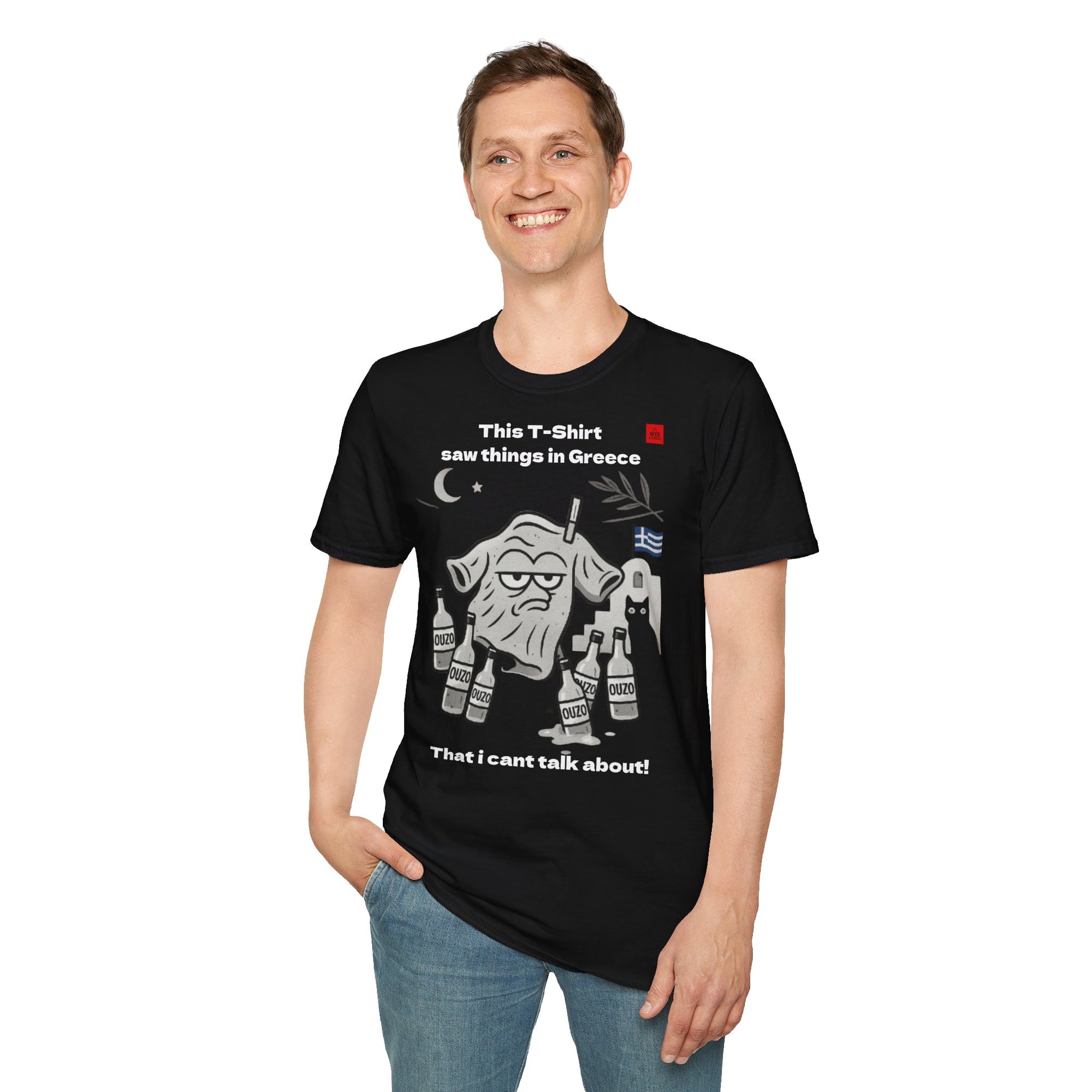 Greek T-shirt - I cant talk About!