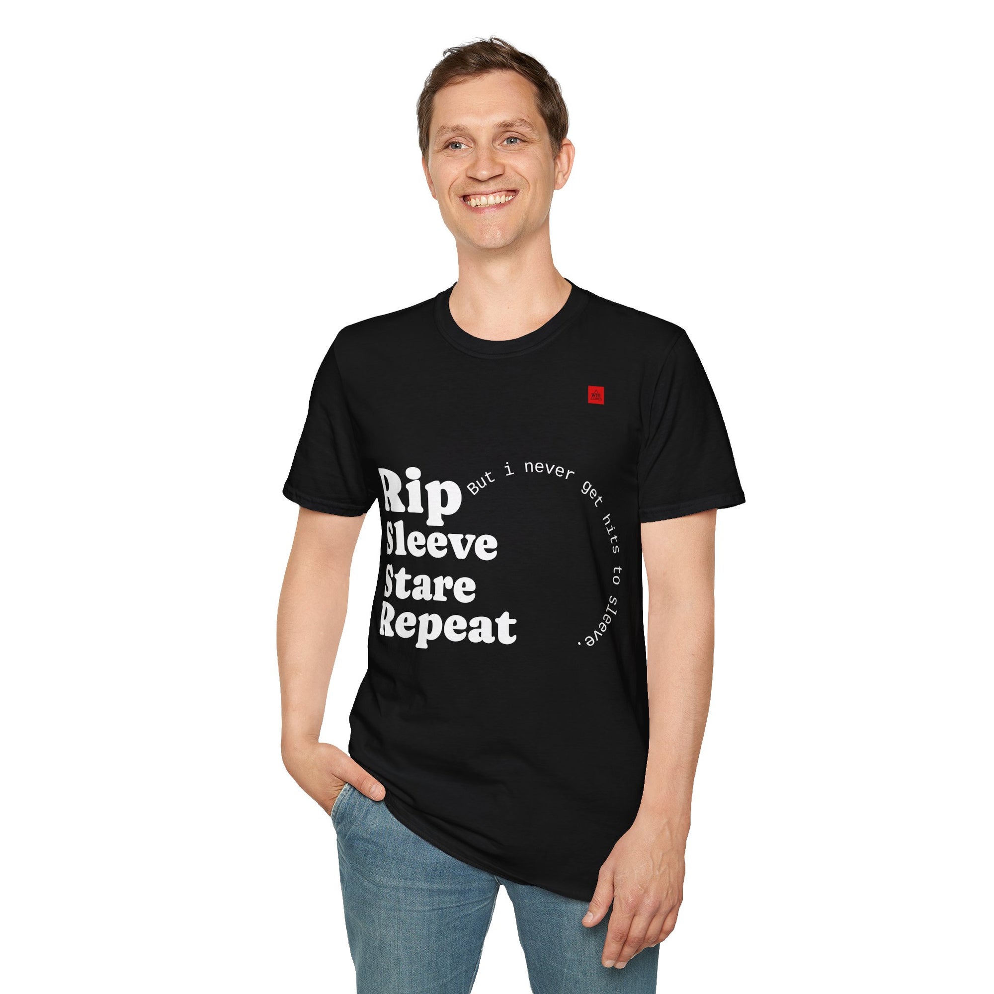 POKENOT! T-shirt - RIP, SLEEVE, STARE, REPEAT