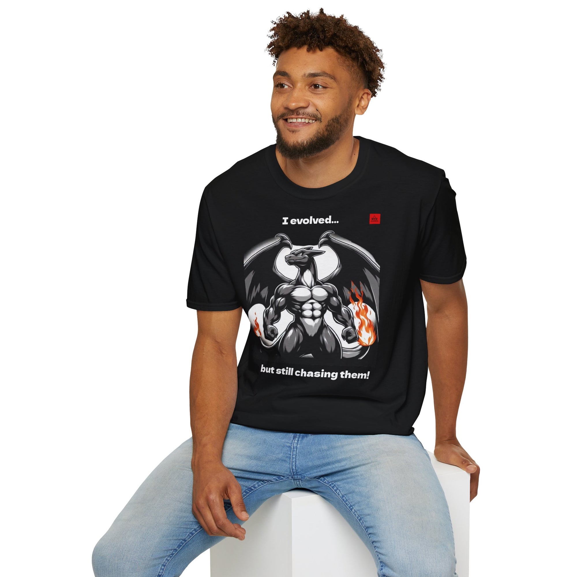 POKENOT! T-shirt - I EVOLVED - but....