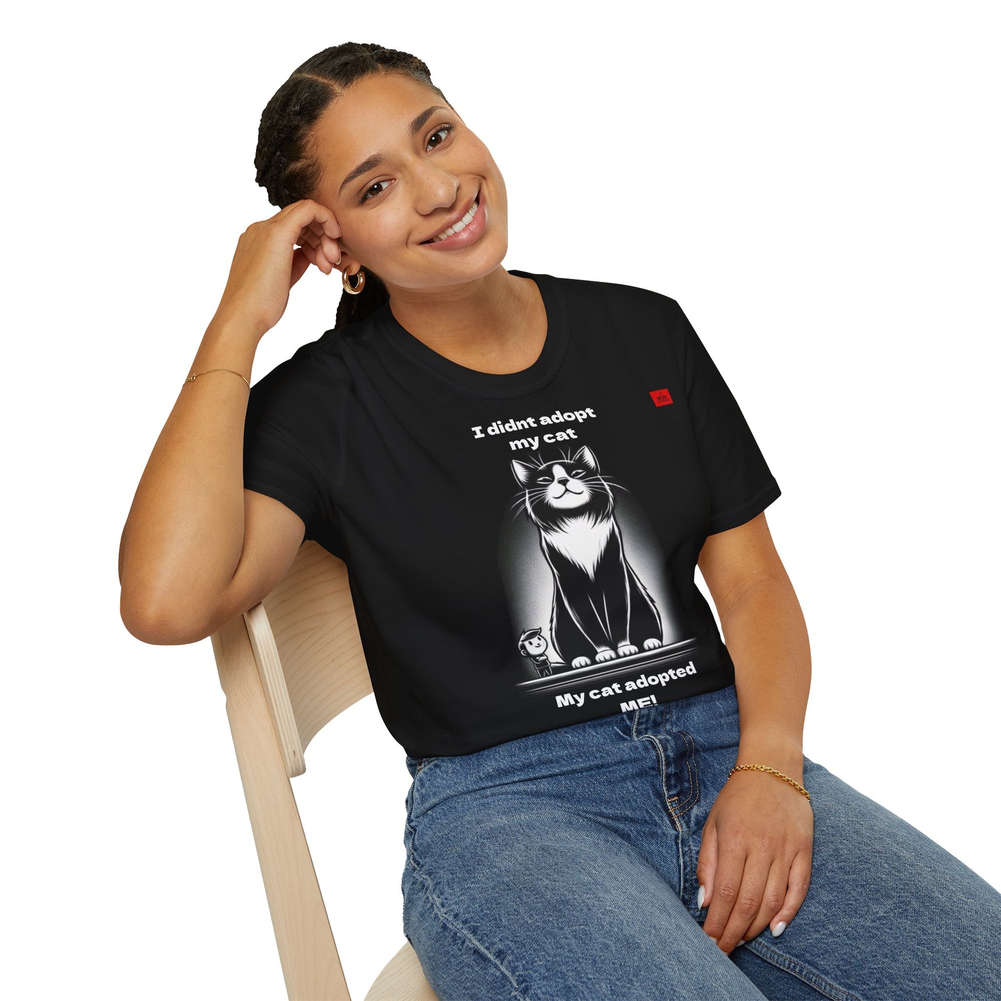 CAT T-shirt - My cat adopted me!