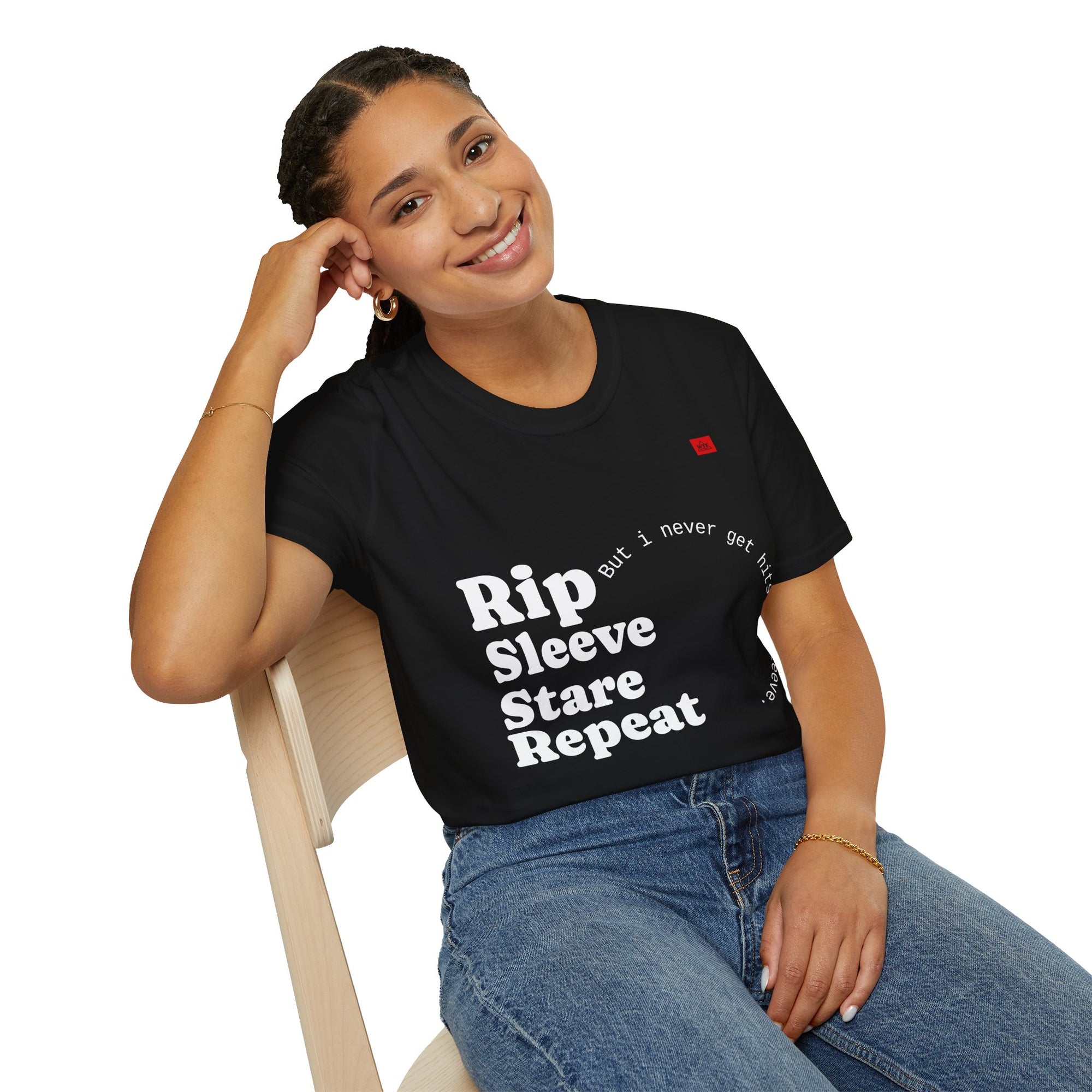 POKENOT! T-shirt - RIP, SLEEVE, STARE, REPEAT