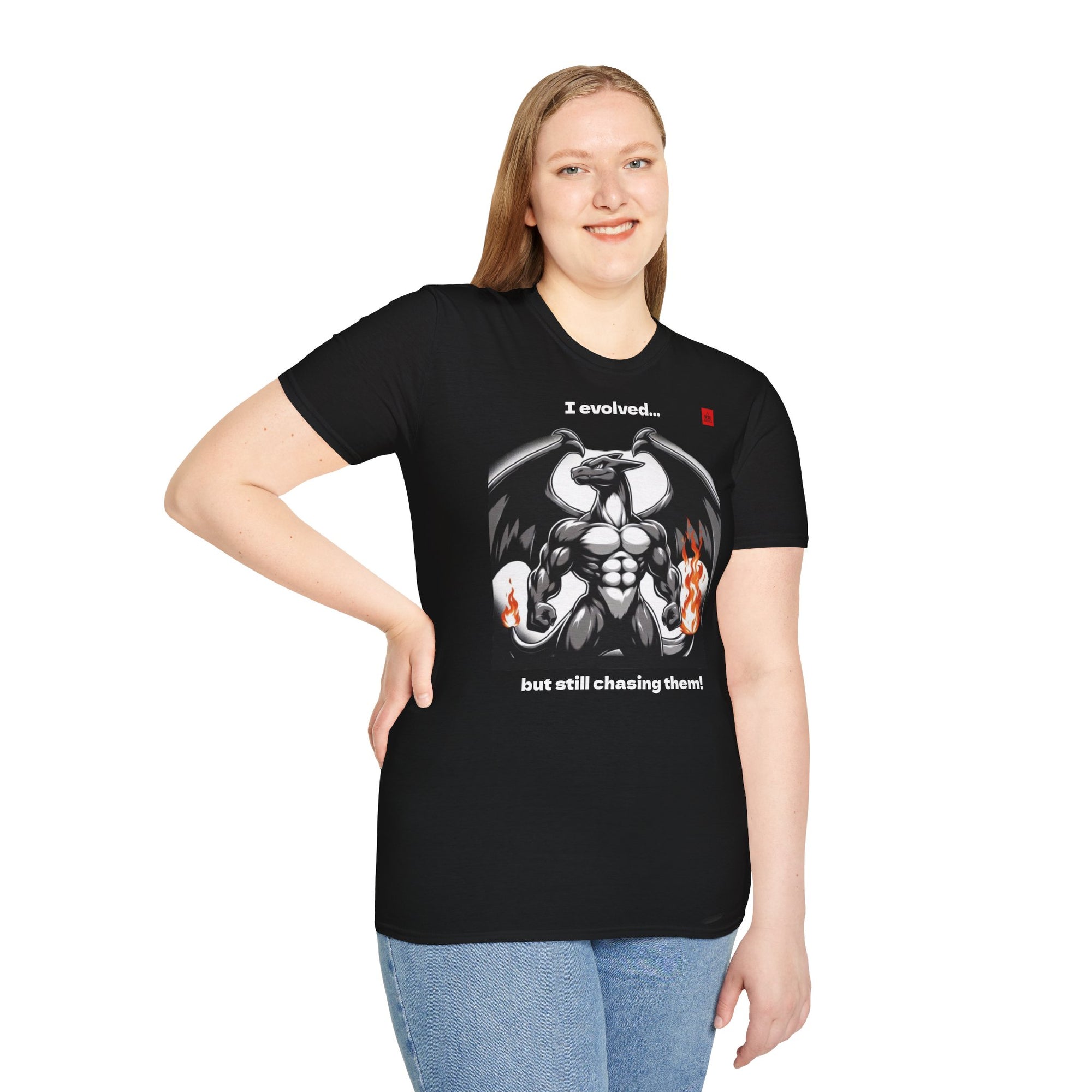 POKENOT! T-shirt - I EVOLVED - but....