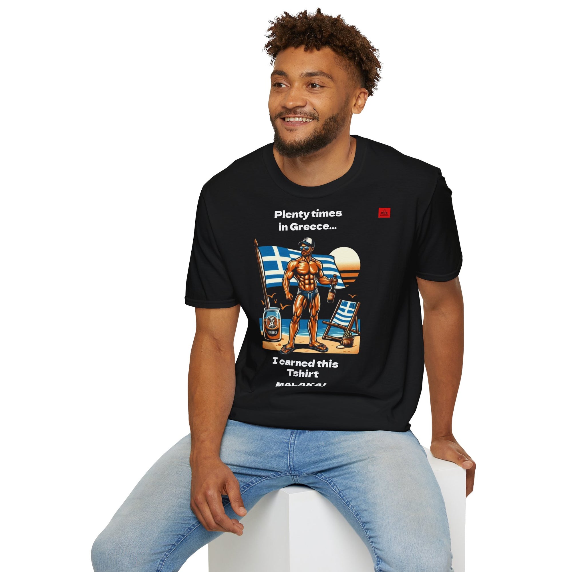 Greek T-shirt - I Earned it Malaka!