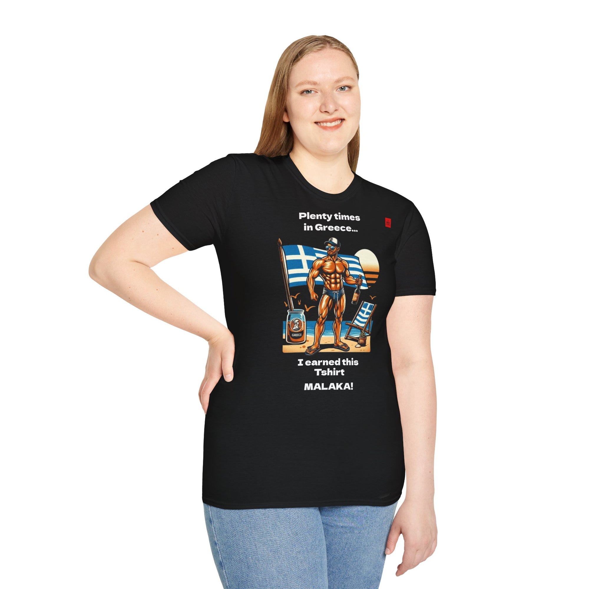 Greek T-shirt - I Earned it Malaka!